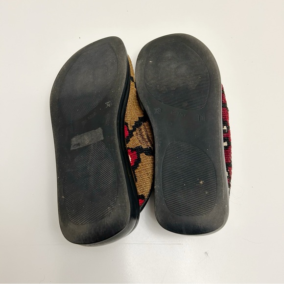 Boho pattern woven clog size 38 EU / 7 US - Picture 7 of 9